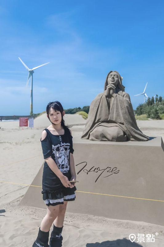 2025通霄沙雕藝術節規劃三大主題展區、22座沙雕作品。（圖／aday0530，以下同）