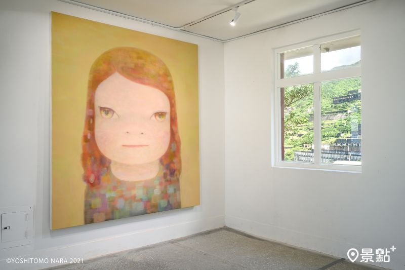 奈良美智特展「跟著朦朧潮濕的一天去金瓜石」。（圖／文化總會）