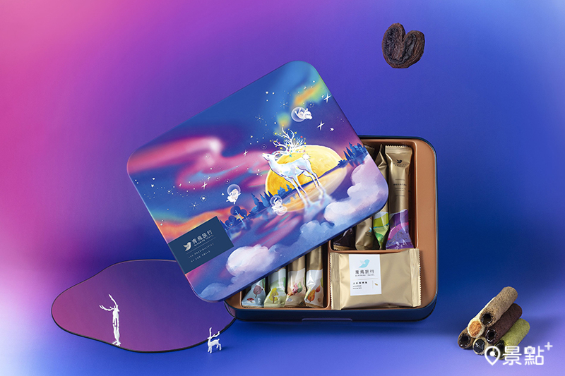 極光秘語－精選蛋捲禮盒24入 $1,180（9月1日開賣）。