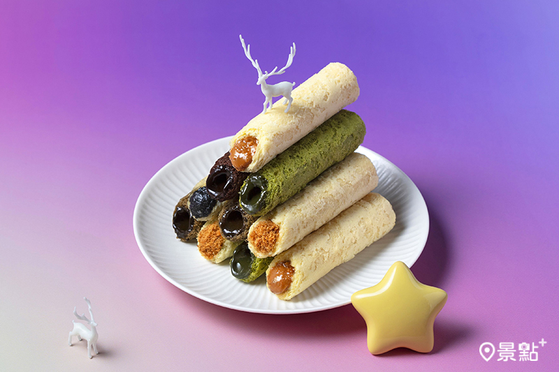 青鳥旅行的灌餡蛋捲。