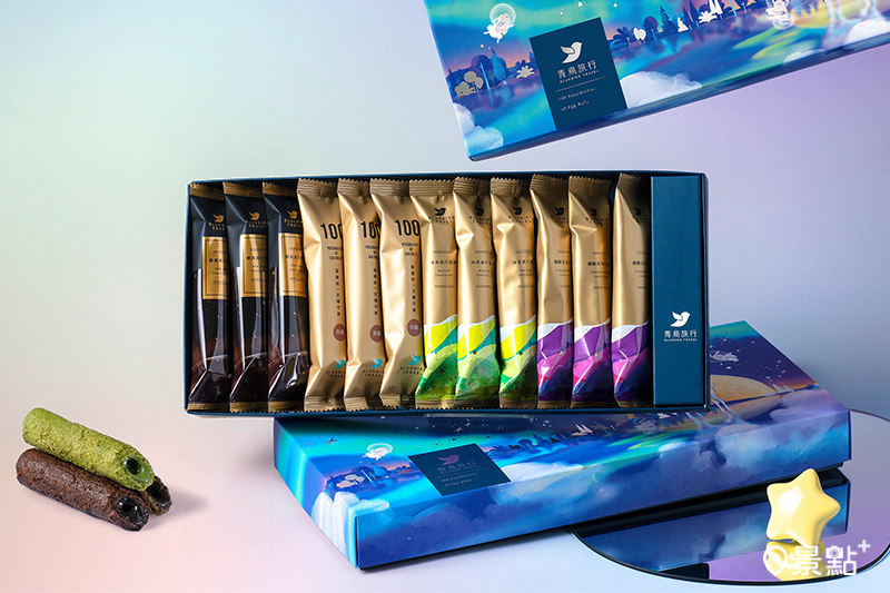 極光秘語－真巧蛋捲禮盒12入 $580。