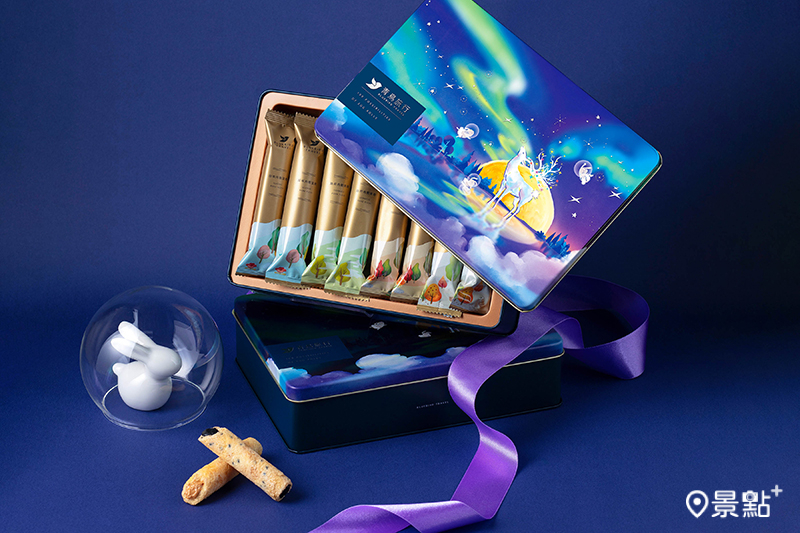 極光秘語－經典蛋捲禮盒16入 $660。