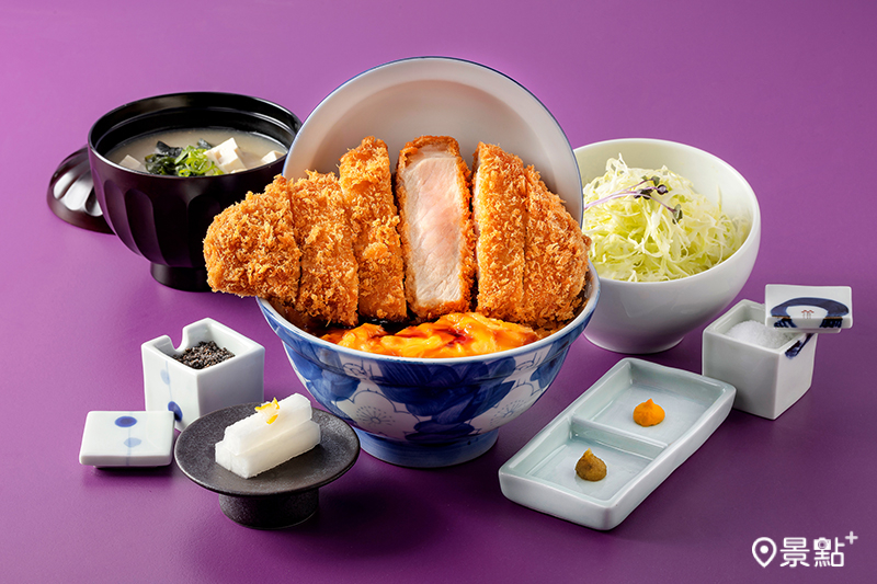 主打招牌｜厚切里肌豬排丼飯套餐430元。