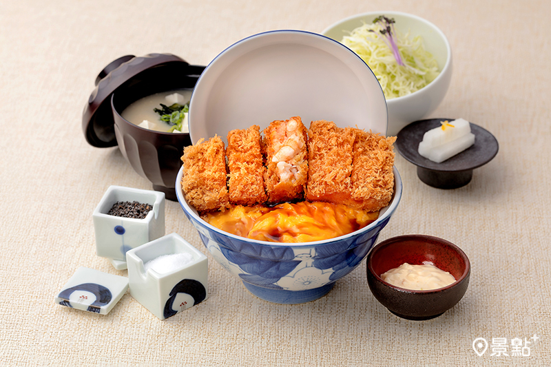 人氣推薦｜黃金蝦排丼飯 430元。