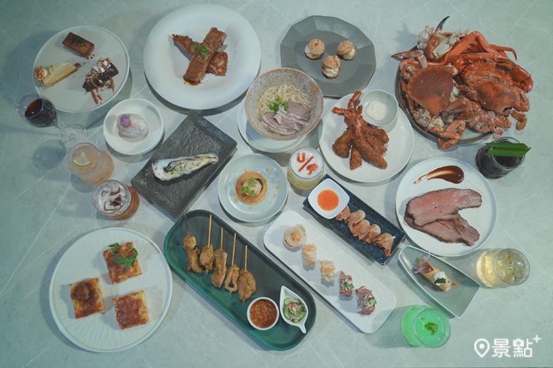 「URBAN PARADISE」，每一口飲品、每一道料理，都是為城市靈魂量身打造的微醺時光。（圖／饗賓集團）