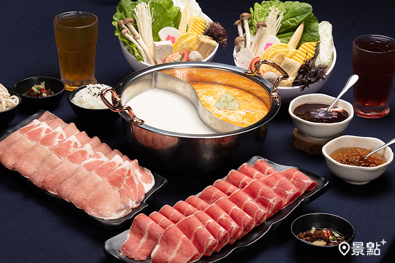 八海食潮－肉肉鴛鴦雙人套餐-原價1,546元，優惠價998元。