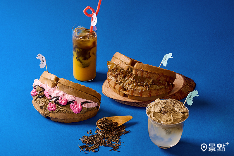 辻利茶舗X白狐院韓式華夫餅！沙丘鹽之花巧克力爆餡抹茶鬆餅必吃