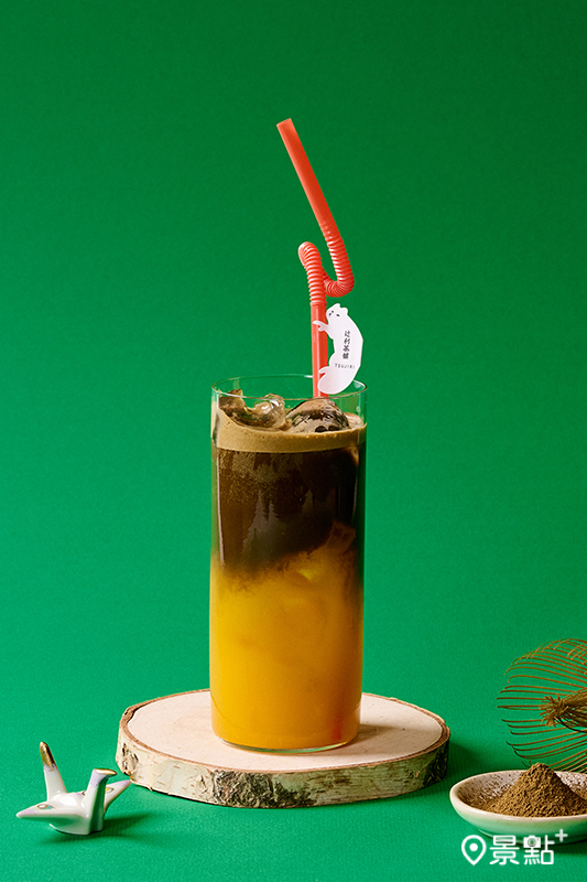 辻利宇治焙茶．魔紗茂谷柑。