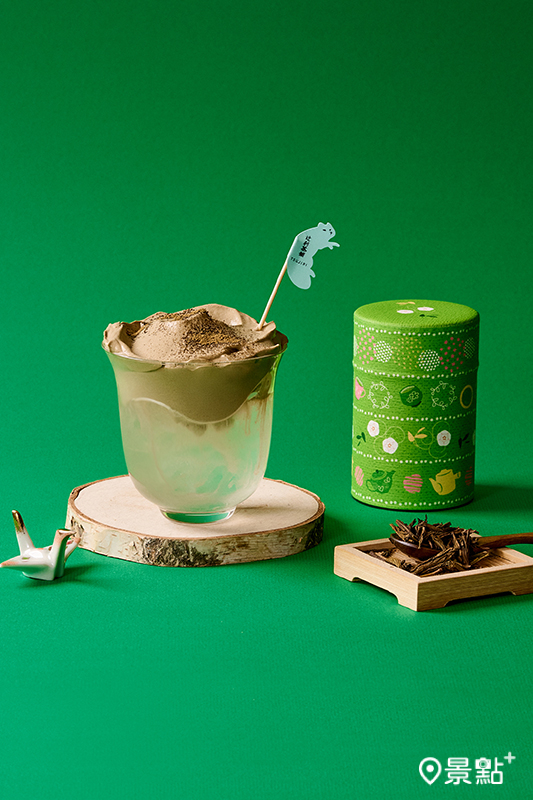 辻利宇治焙茶．雲。