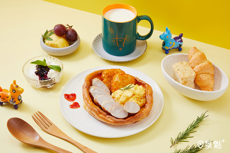 攤味早餐套餐-兒童餐。
