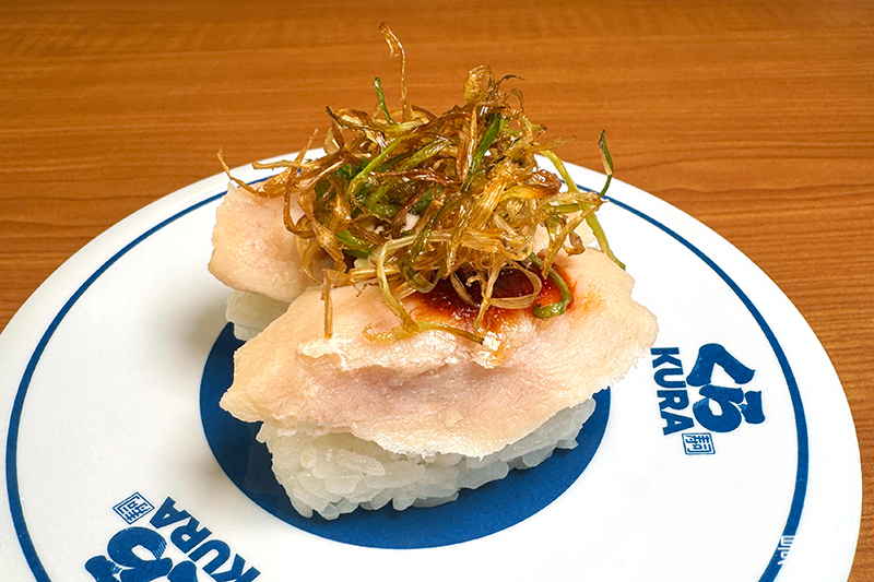 香蔥麻辣雞肉。