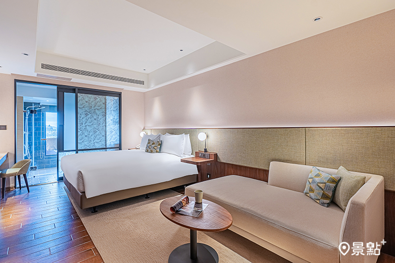 謐境輕奢雙人客房。