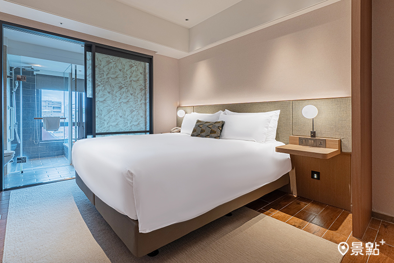 謐境雙人客房。