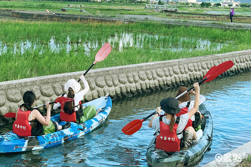 稻浪獨木舟。（圖／驚豔台灣）
