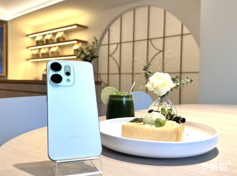 OPPO攜手全台首家植物系生吐司餐廳推5限定夏日輕食！薄荷綠手機詮釋2025流行色帕斯蒂爾風  