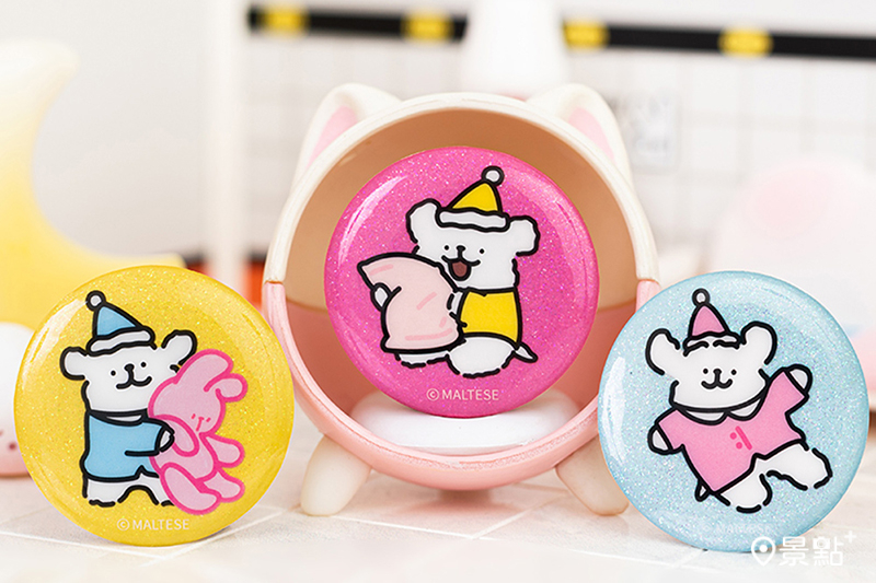 睡衣徽章3入套裝。