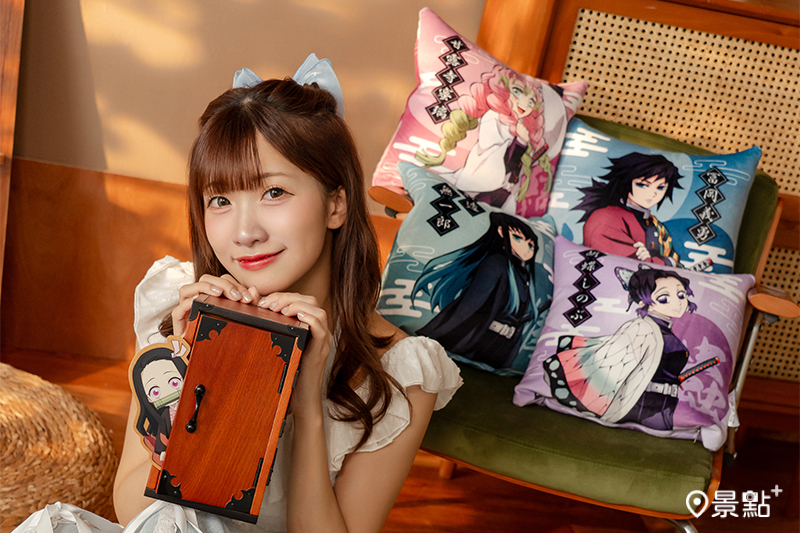 木箱存錢筒、變形頸枕。