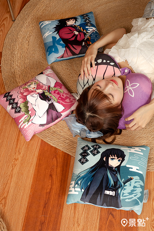 變形頸枕(共4款)。