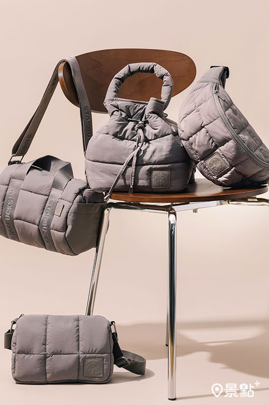 多種質感包款登場。