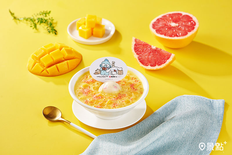 大耳狗楊枝甘露燉奶 $168元  (內用限定)。