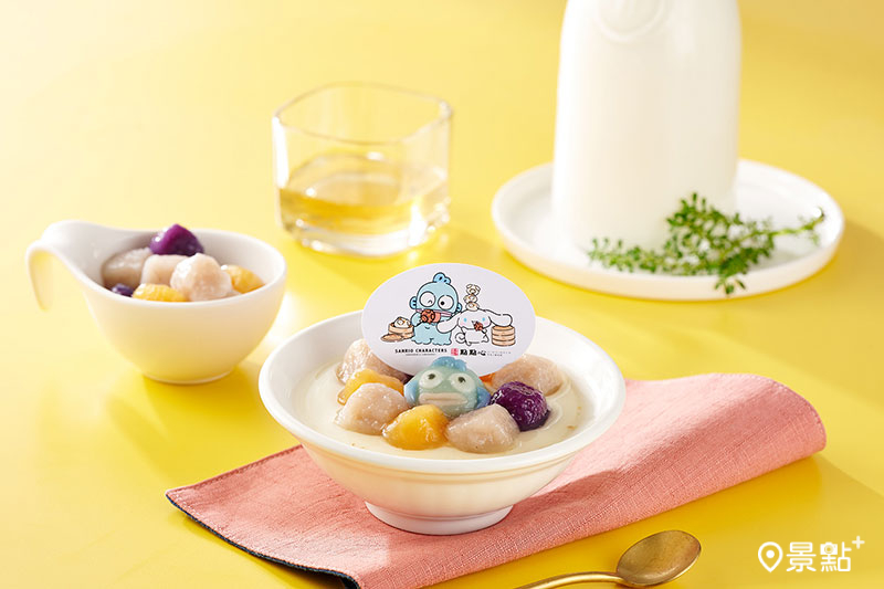 QQ芋圓漢頓燉奶 $168元 (內用限定)。