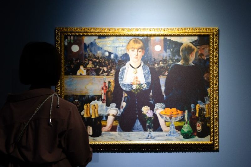 展區一「黃金印象 Introduction」。（圖／翡冷翠文創）