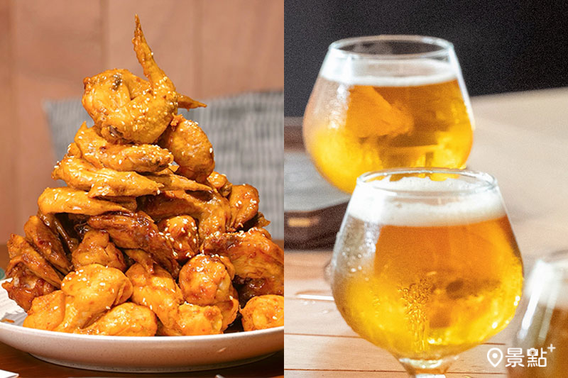 GUMGUM打造小巨蛋首家戶外精釀啤酒吧台！2款新雞翅搶先品嚐！（圖／GUMGUM，以下同）