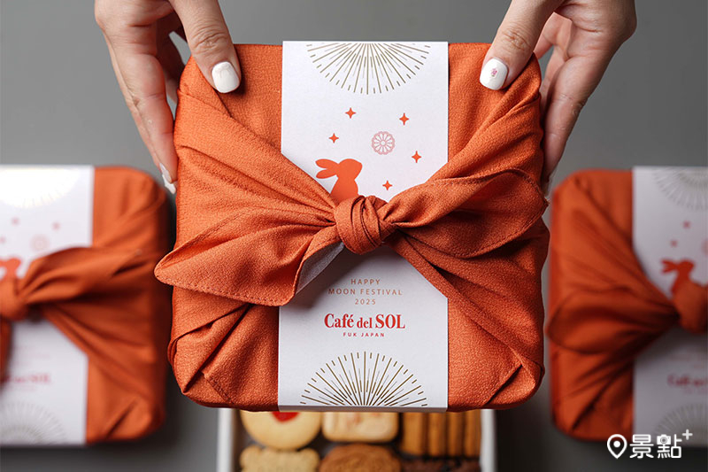 高質感風呂敷包裝。