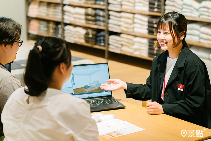 門市亦導入「家具配置顧問 IA (Interior Advisor)」服務，提供免費一對一諮詢。