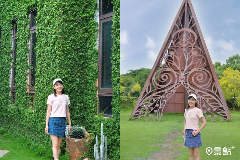 「貝林古堡 • 菲尼克斯教堂」擁有歐風古堡莊園及三角教堂美拍場景，吸引人前往拍照打卡。（圖／a_zhu_zhu_）