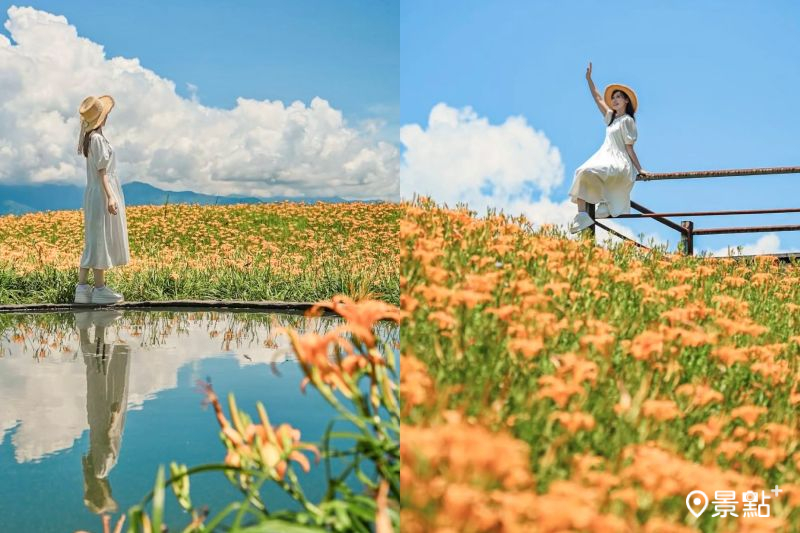 年度必拍金針花海Ｘ天空之鏡油畫大景！六十石山5大拍攝點取景角度一次看