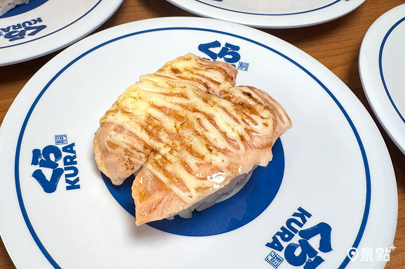 炙烤起司鮭魚。