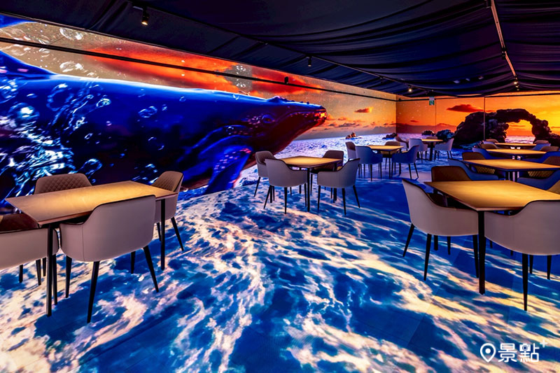 全台首創 Mini LED 沉浸式餐廳《eoi 極致餐飲》正式開幕！（圖／eoi 極致餐飲，以下同）