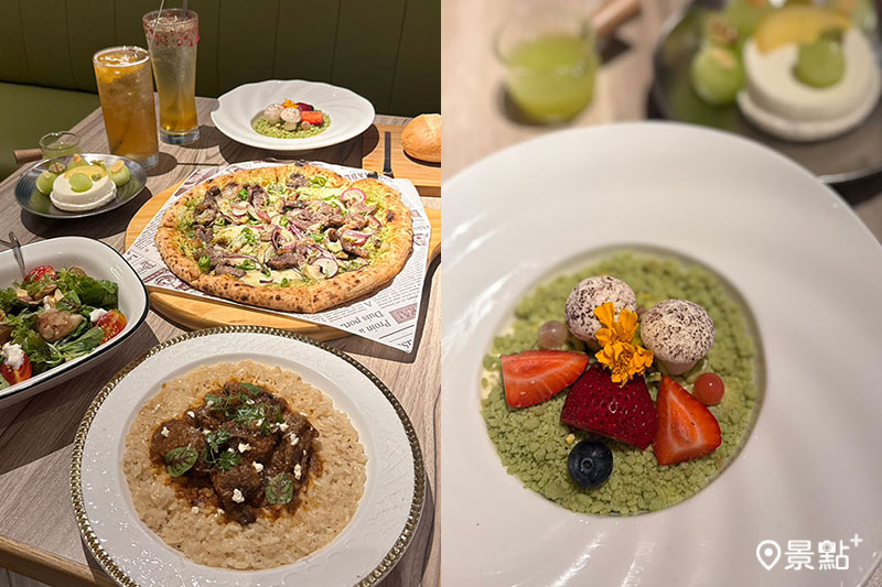 默爾pasta and pizza義式新風味登場！（圖／景點+張盈盈，以下同）