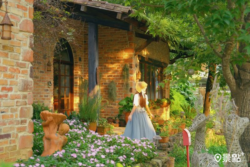 童話風紅磚小屋秒飛歐洲花園！美拍義式冰淇淋店5大順遊景點必收