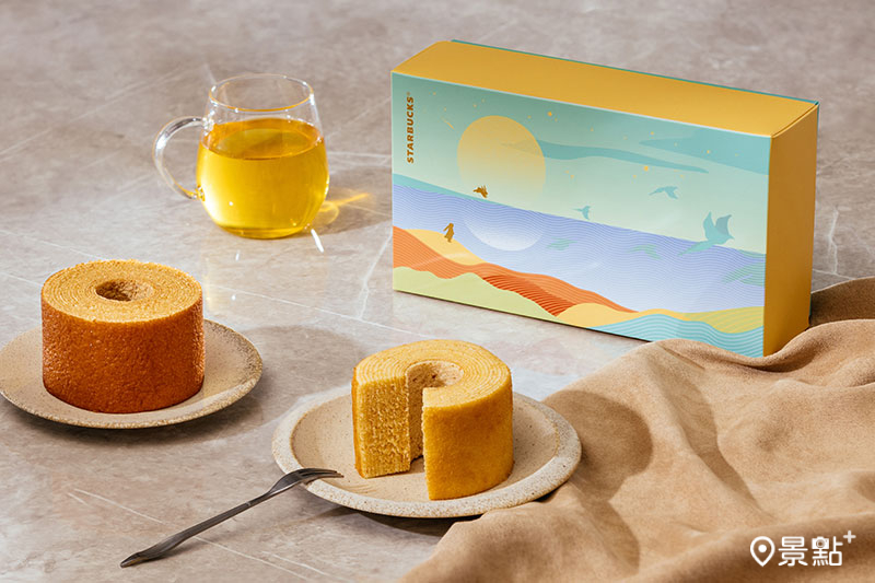 雙色年輪蛋糕禮盒。