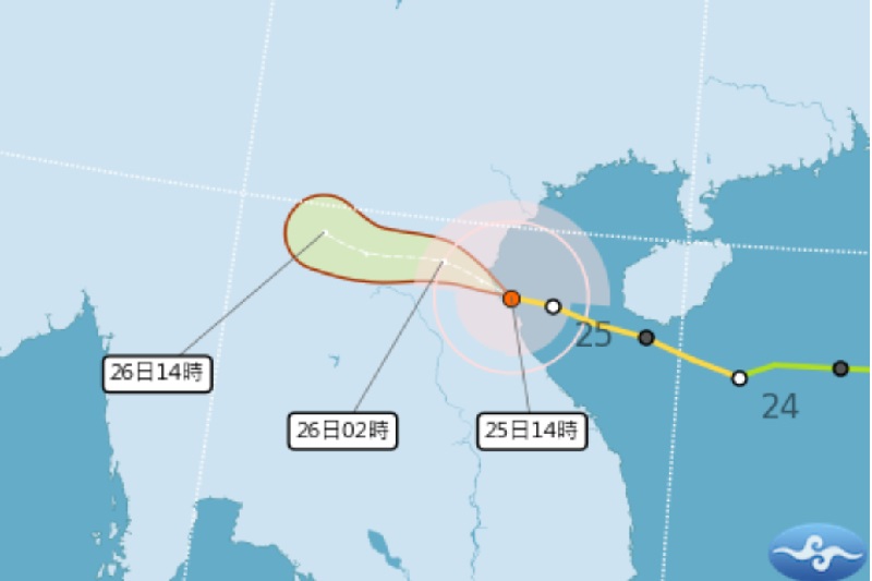 又有颱風最快週三生成！劍魚影響越南中部 全台高溫午後雷陣雨與區擴大外出要注意