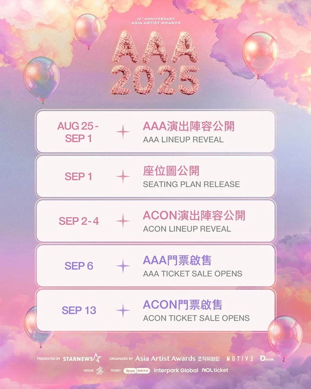 圖／Asia Artist Awards