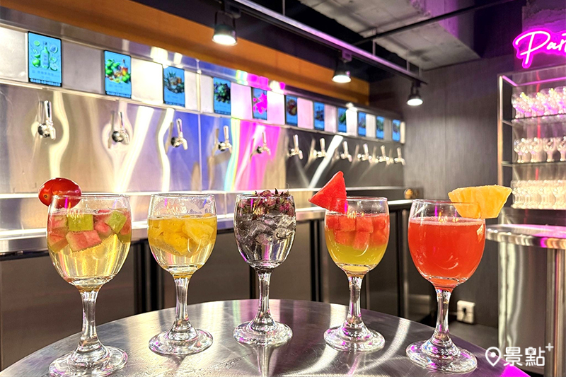 馬辣6公尺酒牆。（圖／馬辣火鍋）