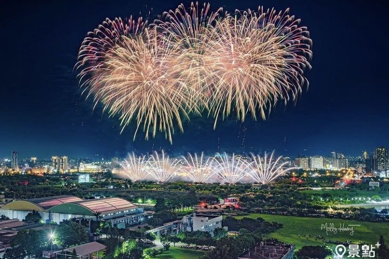 （圖為往年煙火／molly888666，以下同）