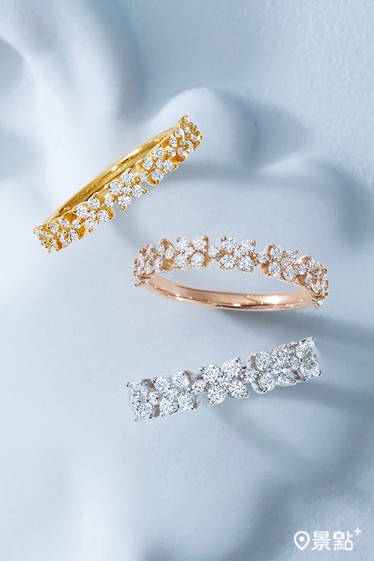 VENDOME AOYAMA｜凡登・青山花冠戒指｜推薦價78,300元。（全台獨家商品）