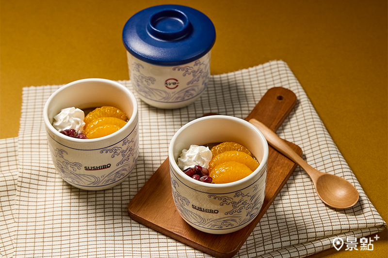 壽司郎X厭世甜點店推態度系焙茶布丁！鮭魚季登場青森鱒鮭拼盤爽吃4口味