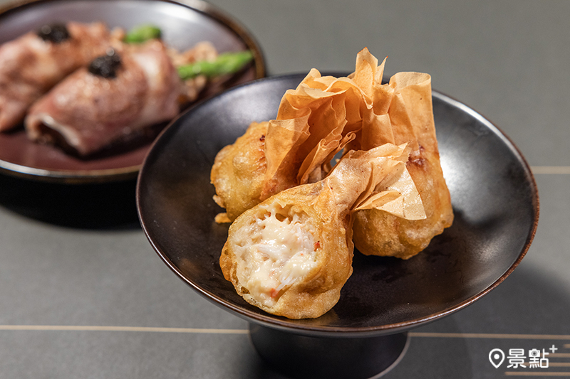 香穗雪蟹茶巾揚。