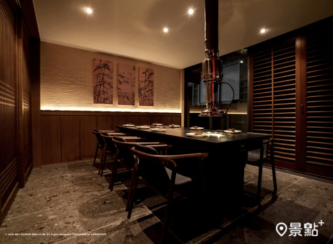 BAY 有一間包廂空間。（圖 / BAY韓國燒肉俱樂部）