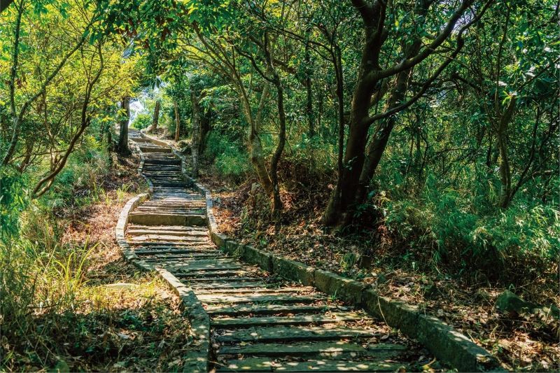 尖山步道。（圖／交通部觀光署北海岸及觀音山國家風景區管理處，以下同）