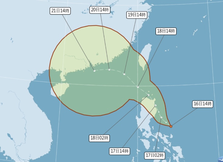 準米塔颱風將生成！飆高溫、水氣增有雷陣雨注意天氣變化
