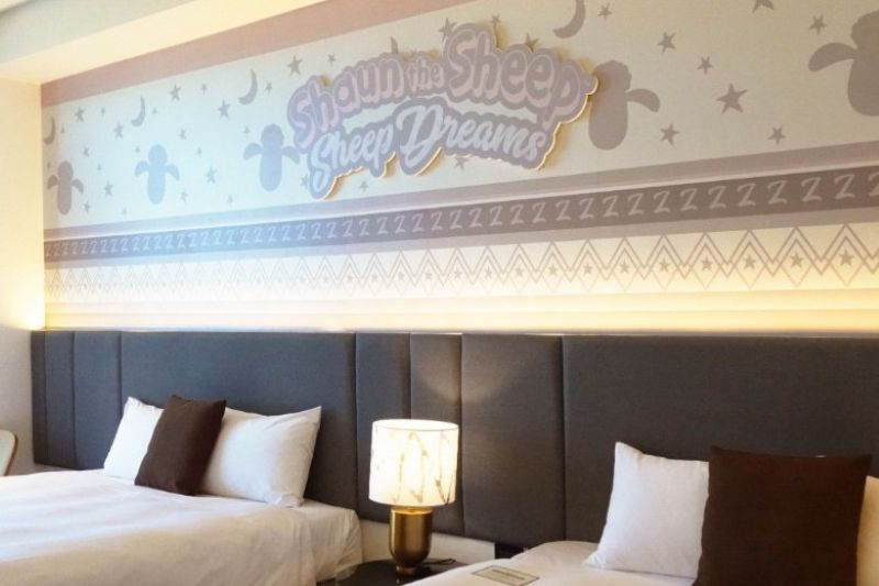 福爾摩沙遊艇酒店笑笑羊主題房「Sheep Dreams」。