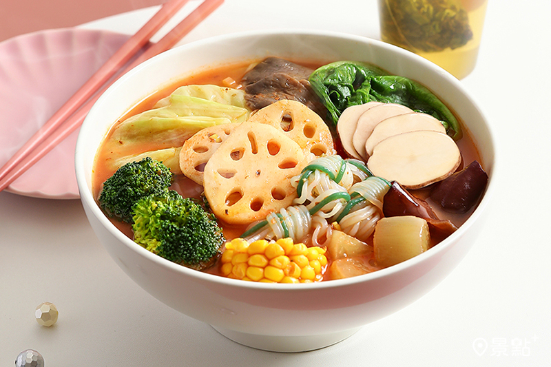 義式紅番茄口味搭配「只想當仙女套餐」。