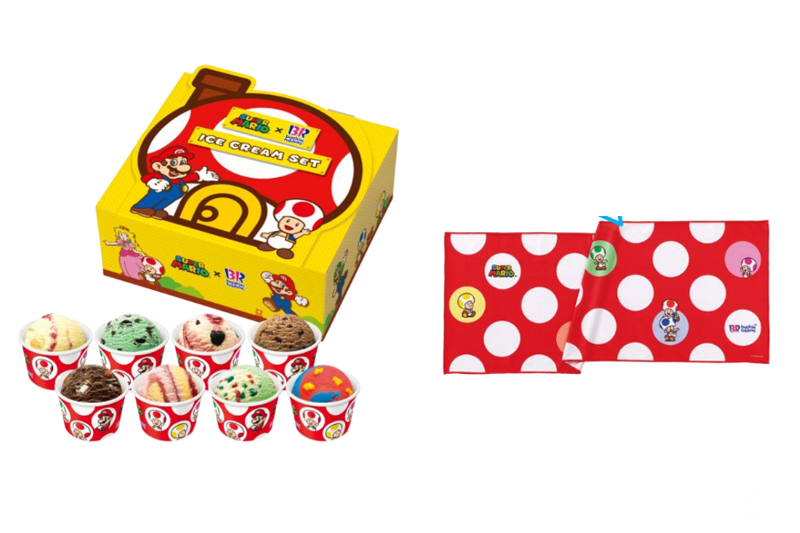 奇諾比奧一起宅在家冰淇淋組。（圖／©Nintendo）