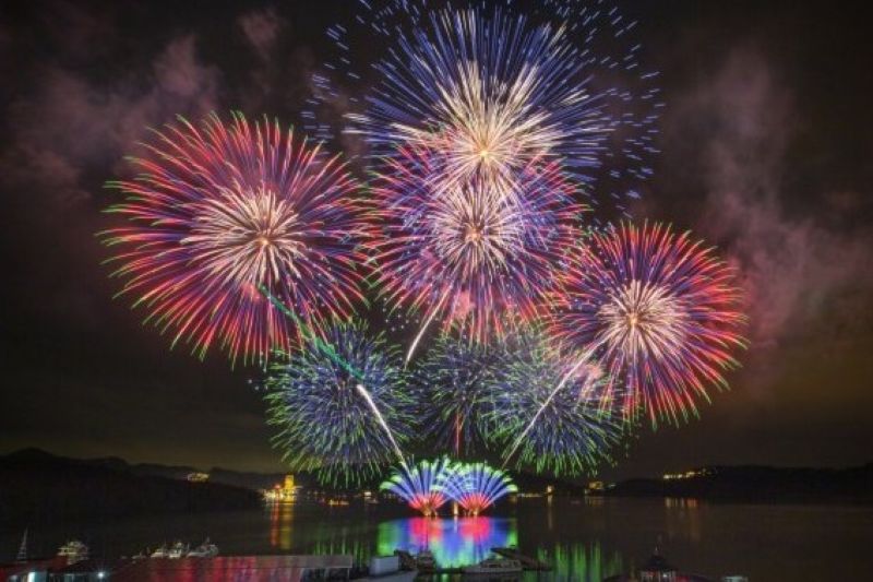 2025日月潭花火音樂嘉年華3大場次煙火、最佳觀賞點、交通管制專車全攻略。（圖／日月潭國家風景區管理處）
